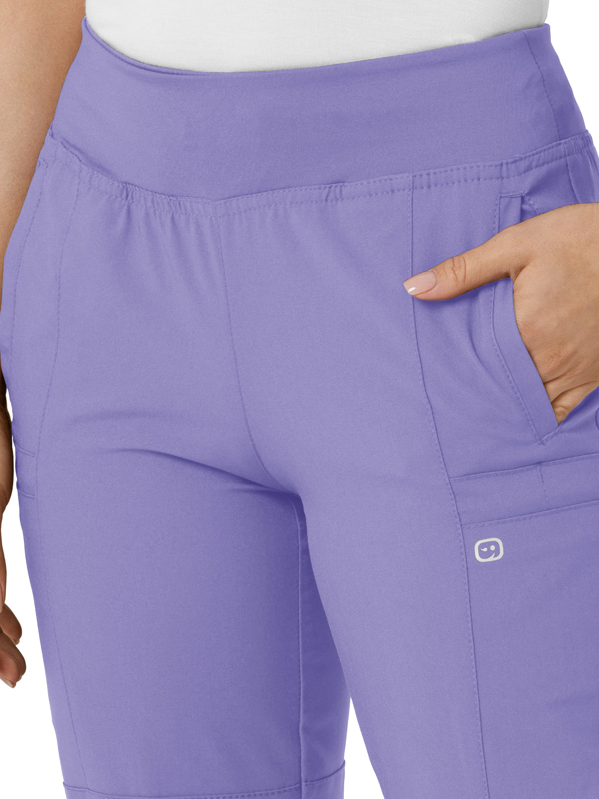 Women's Eight-Pocket Comfort Waist Pant