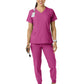 Women's Eight-Pocket Comfort Waist Pant - 5555 - Raspberry