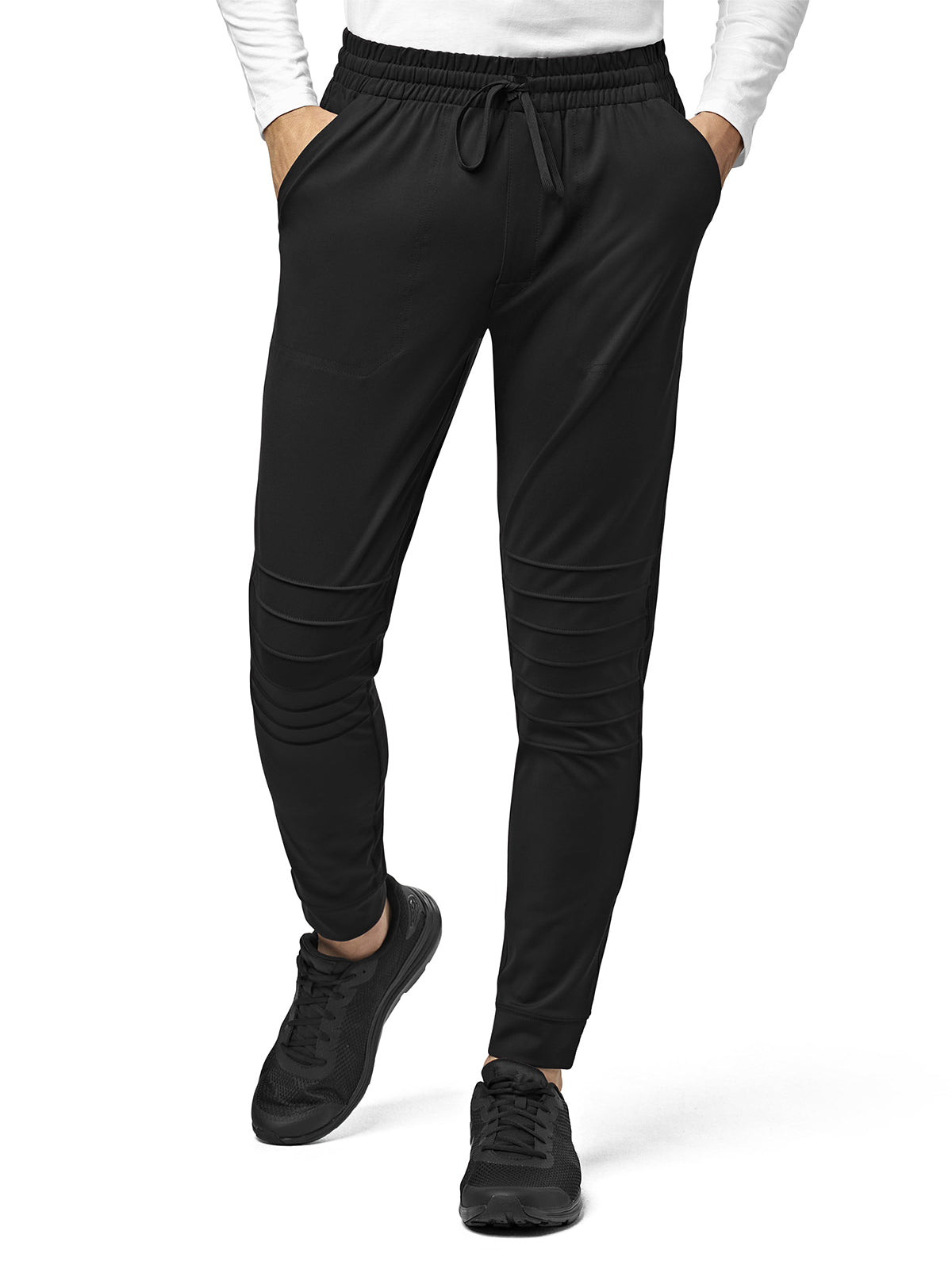 Men's Four-Pocket Pintuck Jogger Pant