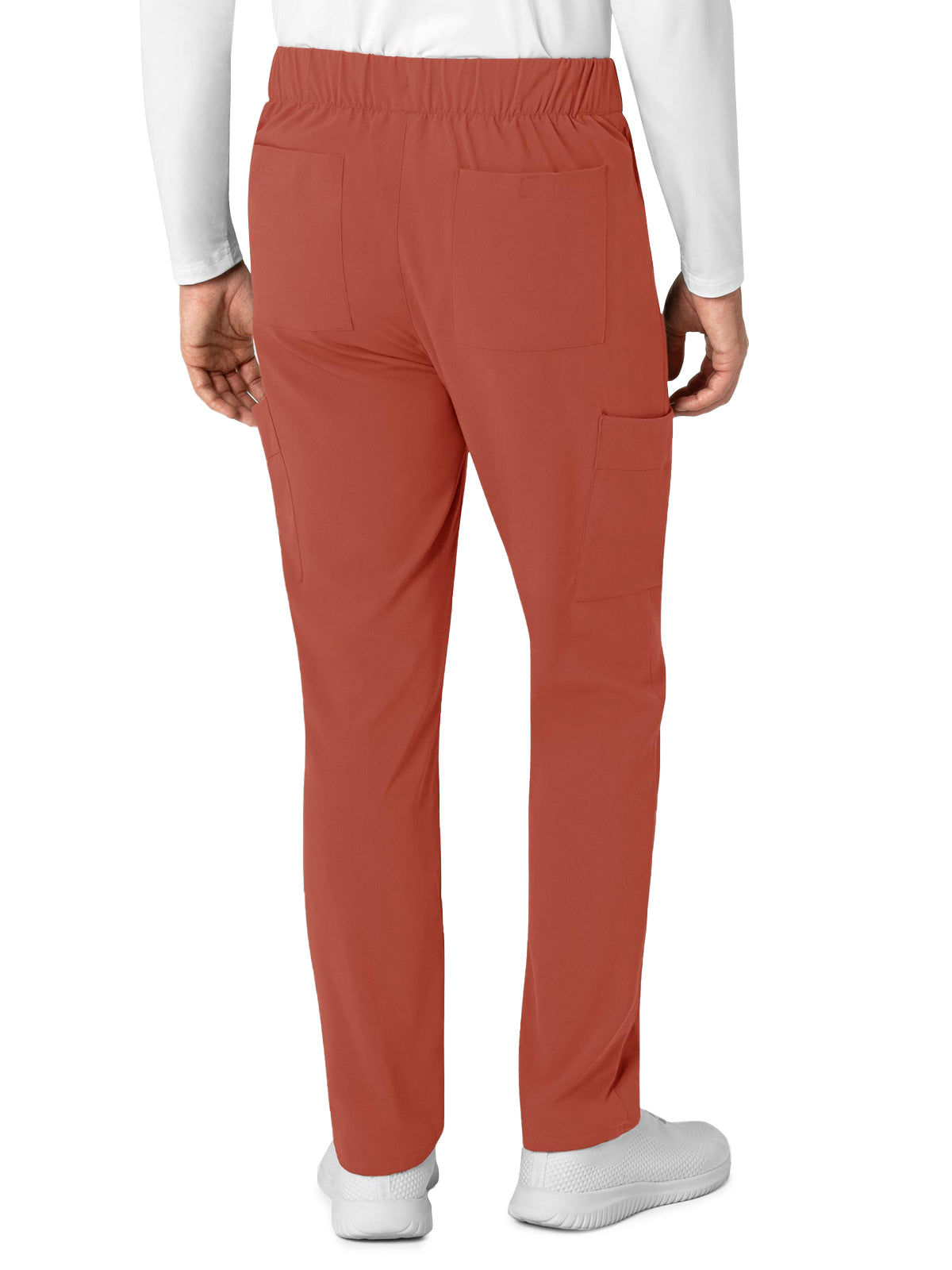 Men's Six-Pocket Tapered Scrub Pant