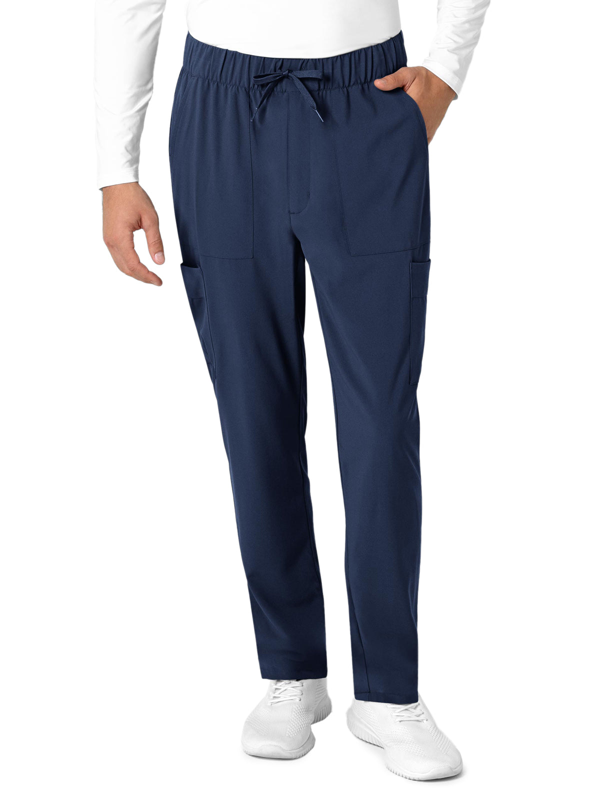 Men's Six-Pocket Tapered Scrub Pant