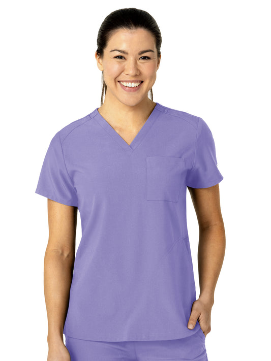 Women's Three-Pocket Flex-N-Reach V-Neck Top