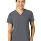 Women's Three-Pocket Flex-N-Reach V-Neck Scrub Top