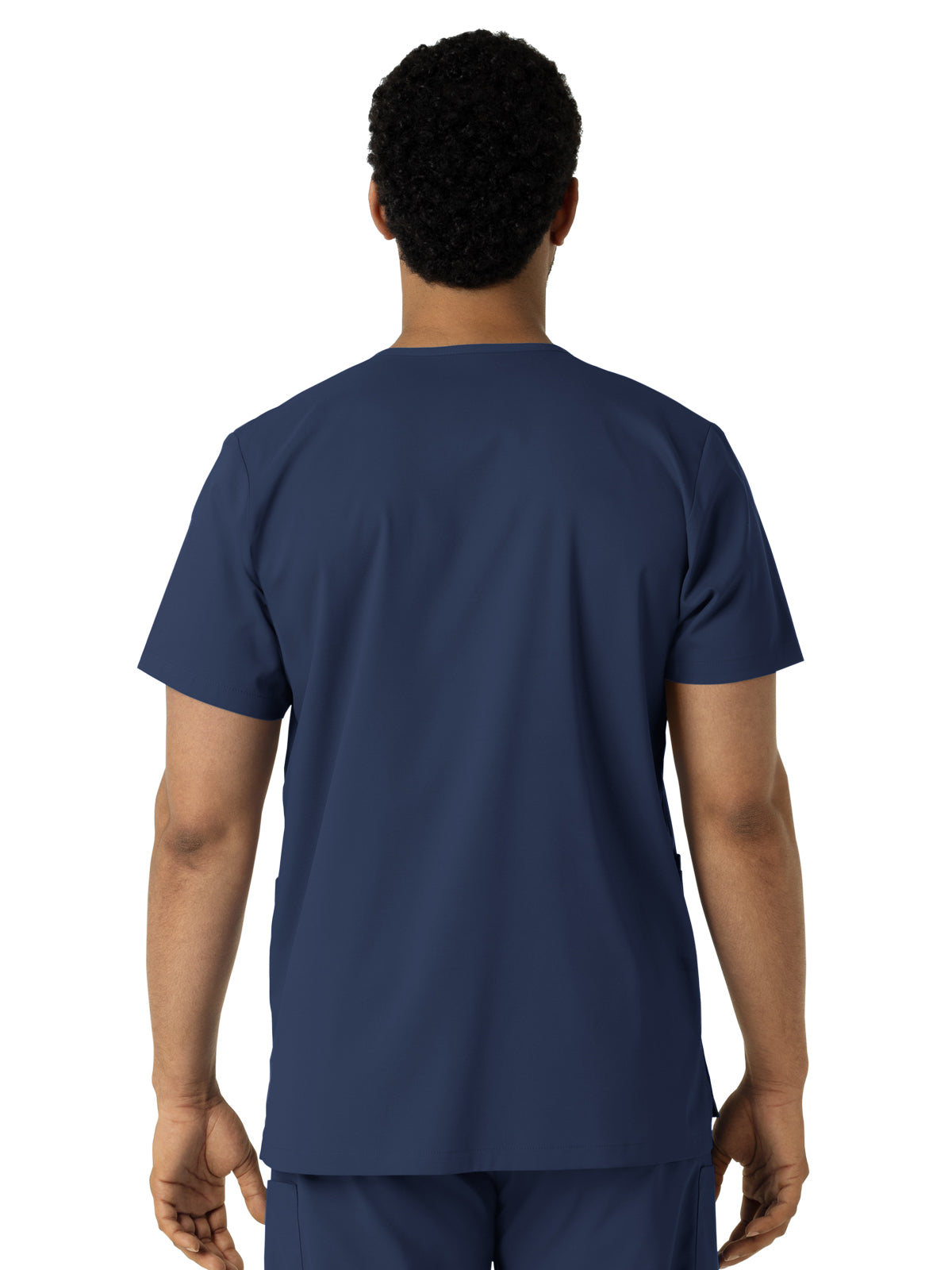 Unisex Three-Pocket V-Neck Scrub Top