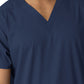 Unisex Three-Pocket V-Neck Scrub Top