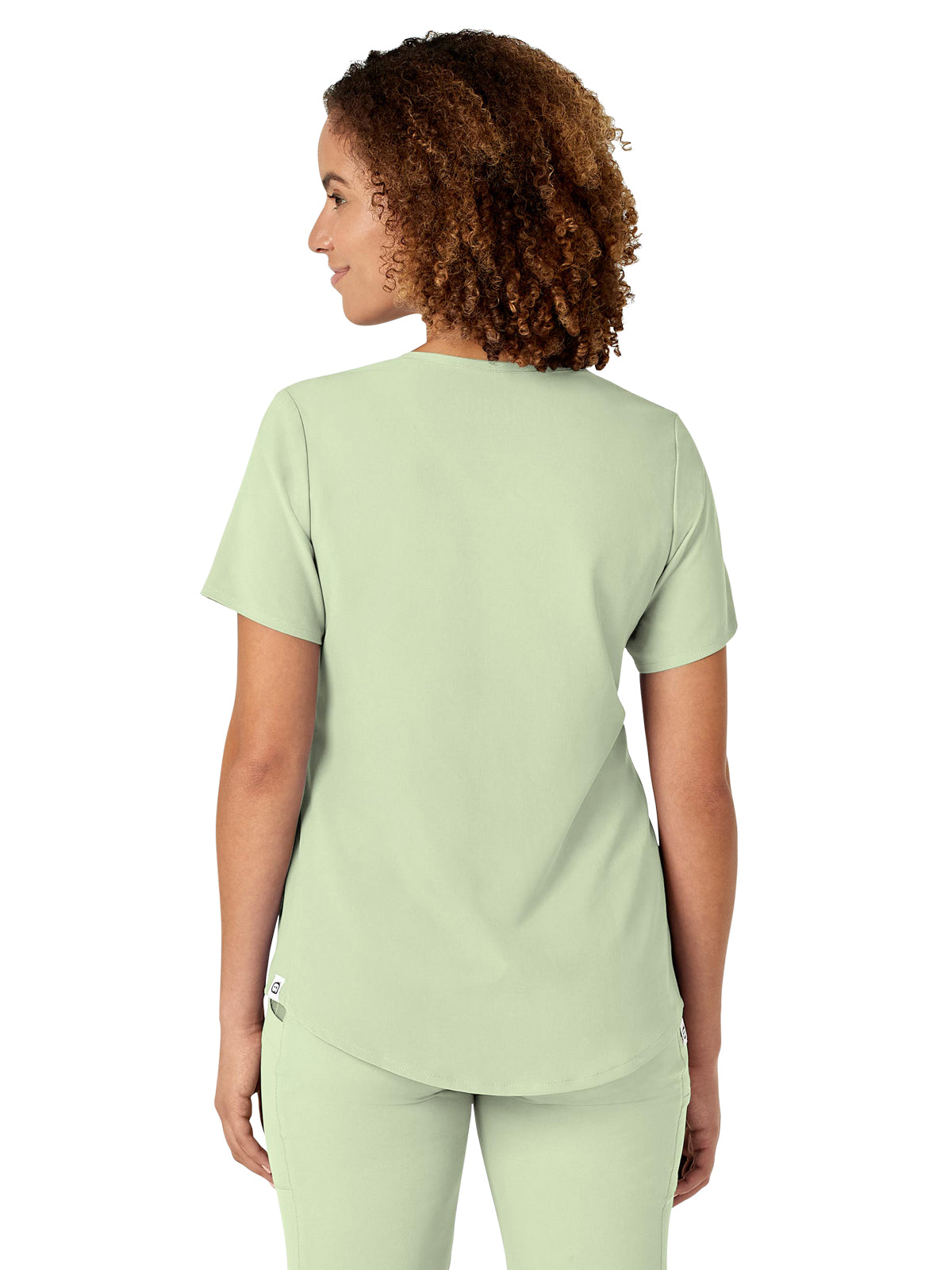 Women's Four-Pocket V-Neck Top