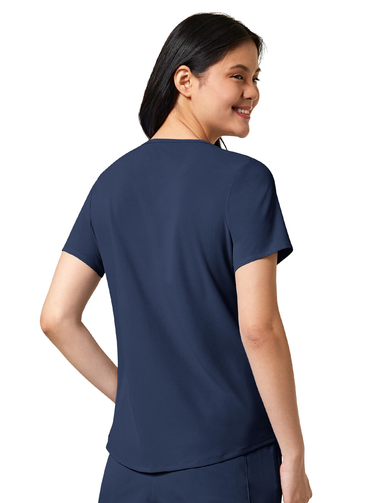 Women's Four-Pocket V-Neck Top