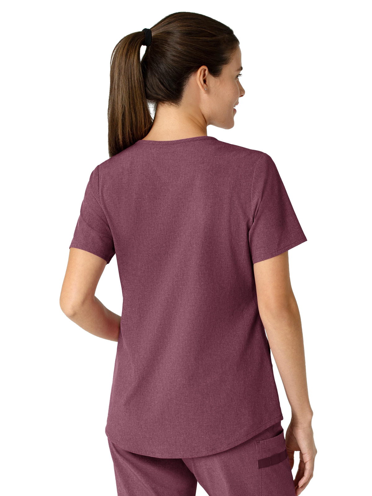 Women's Four-Pocket V-Neck Top