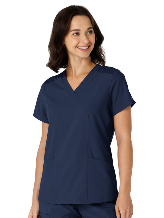 Women's Flex-n-Reach Side Panel V-Neck Top