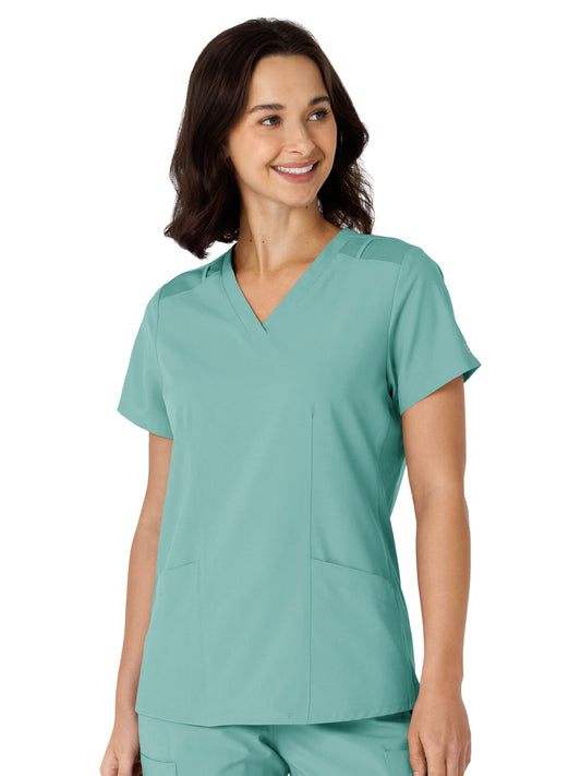 Women's Flex-n-Reach Side Panel V-Neck Top