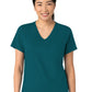 Women's Two-Pocket Tuck-In V-Neck Top