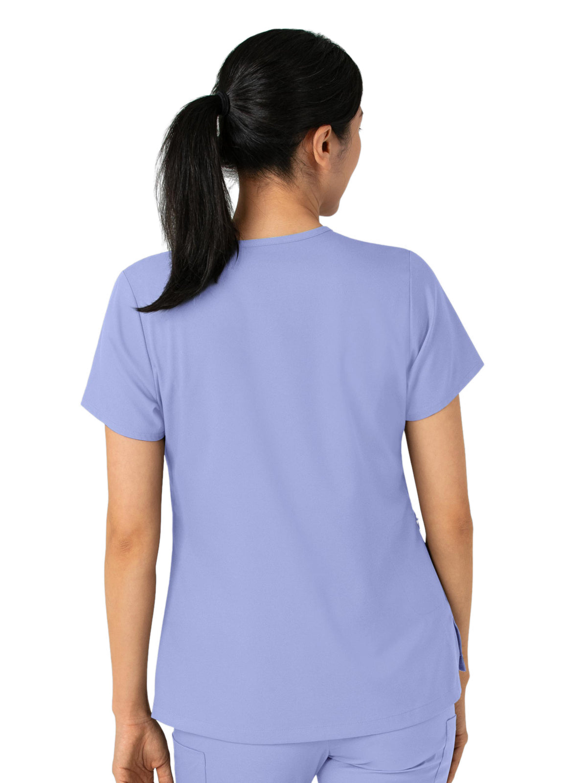 Women's Two-Pocket Tuck-In V-Neck Top