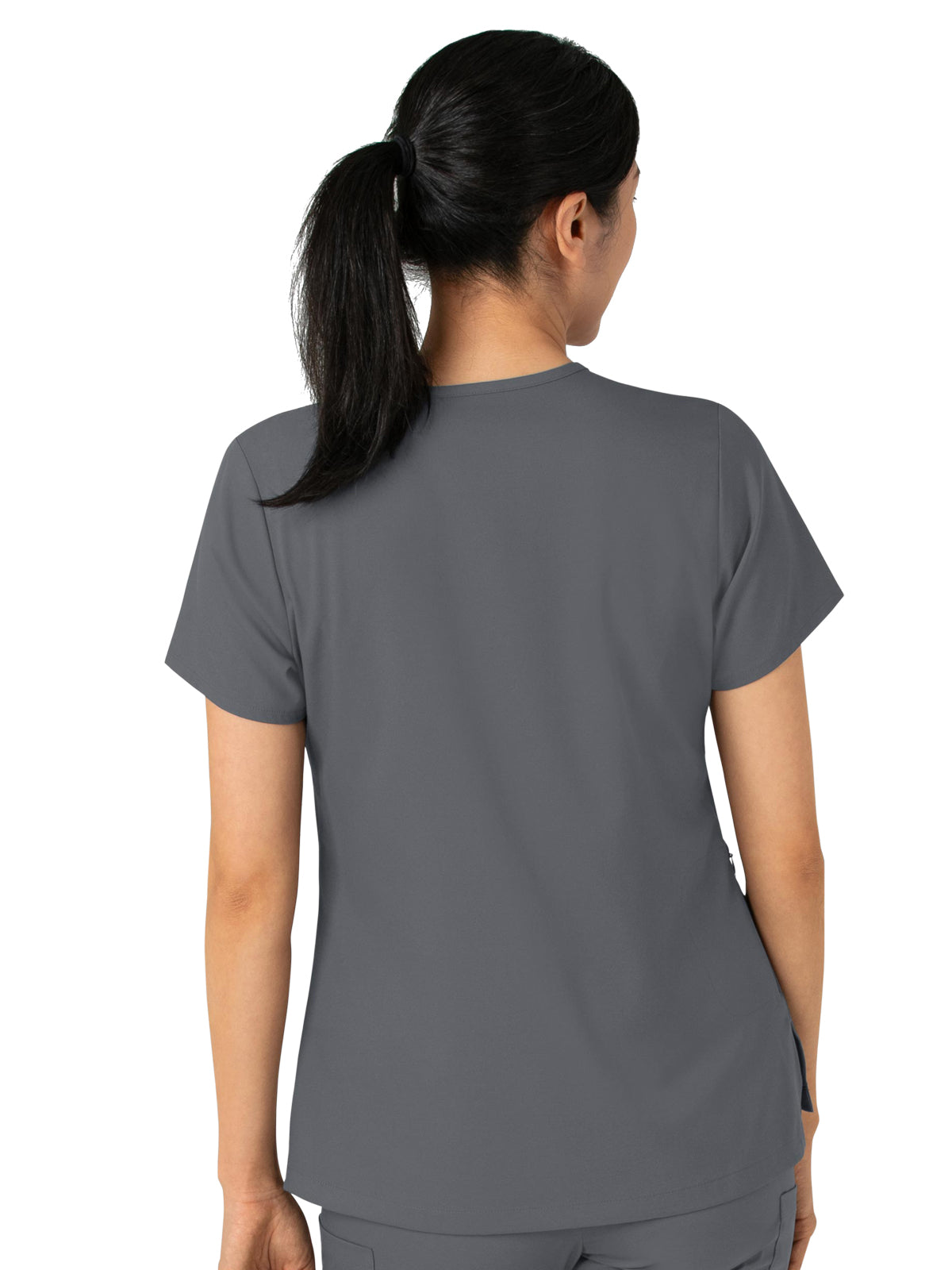 Women's Two-Pocket Tuck-In V-Neck Top