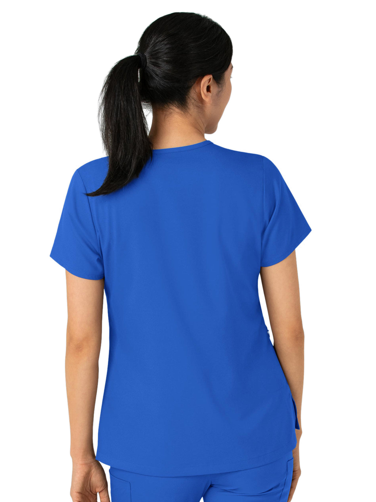 Women's Two-Pocket Tuck-In V-Neck Top