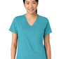 Women's Two-Pocket Tuck-In V-Neck Top