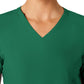 Women's Five-Pocket V-Neck Top