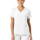 Women's Five-Pocket V-Neck Top