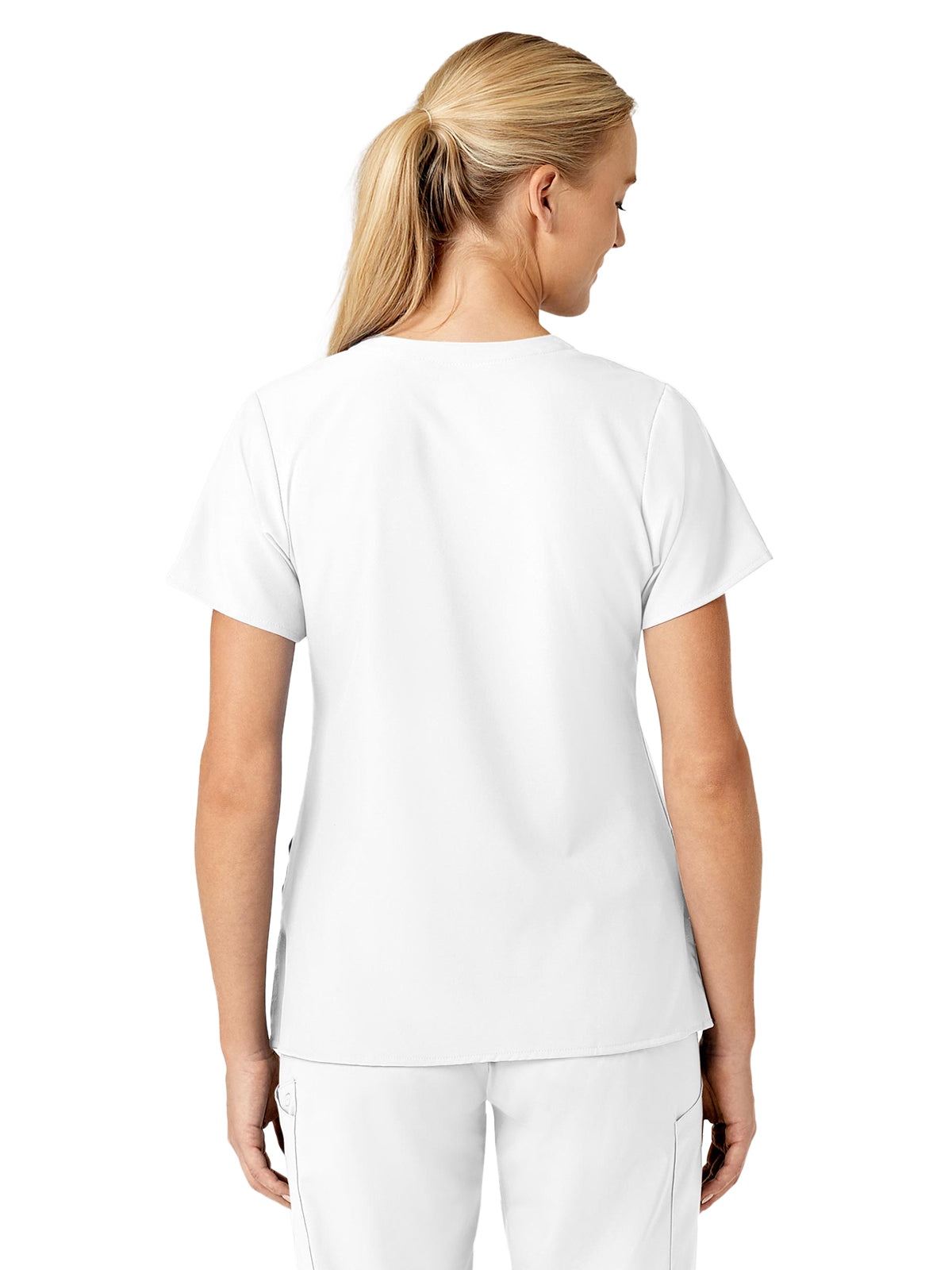 Women's Five-Pocket V-Neck Top