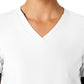 Women's Five-Pocket V-Neck Top