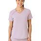 Women's Four-Pocket Hidden Zip V-Neck Top