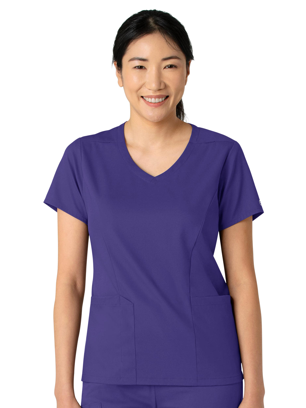 Women's 2-Pocket V-Neck Top