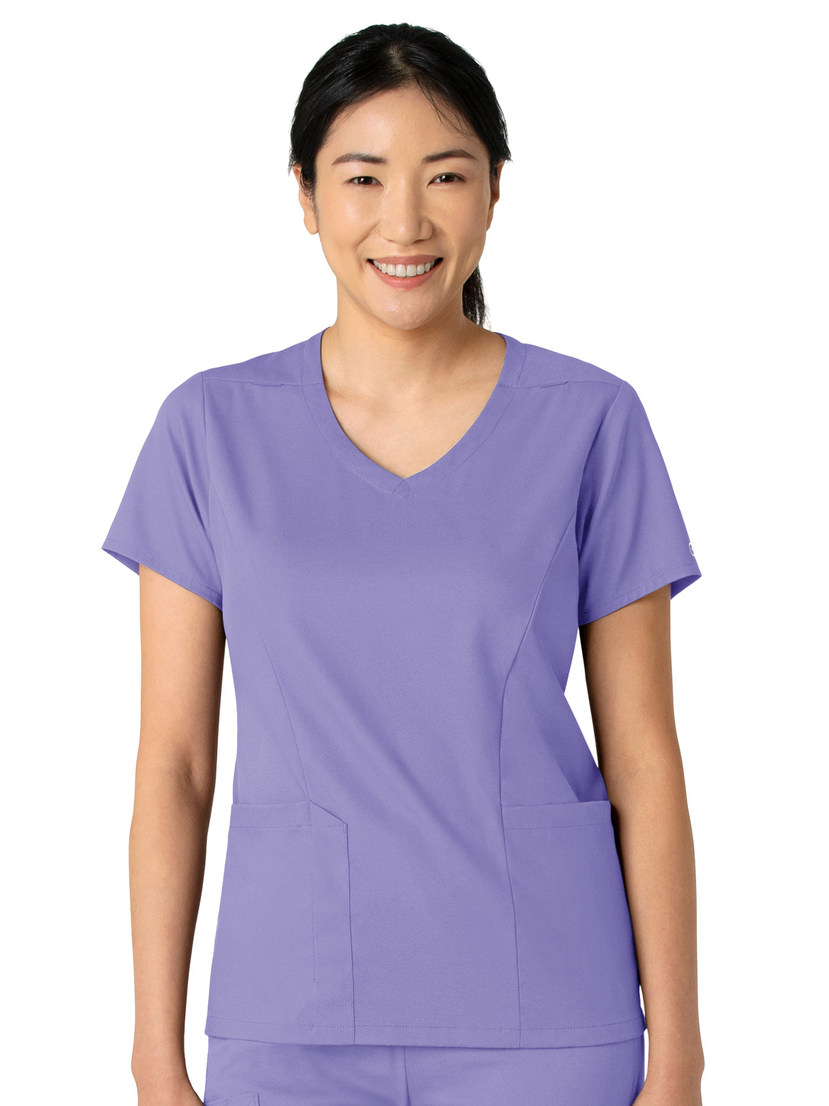 Women's 2-Pocket V-Neck Top