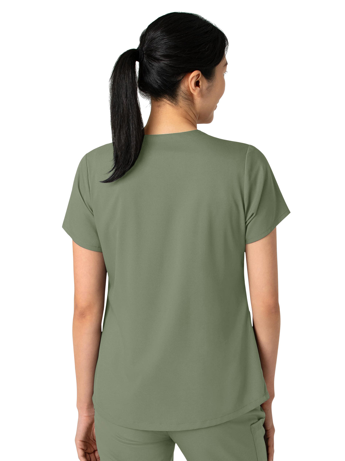 Women's 2-Pocket V-Neck Top