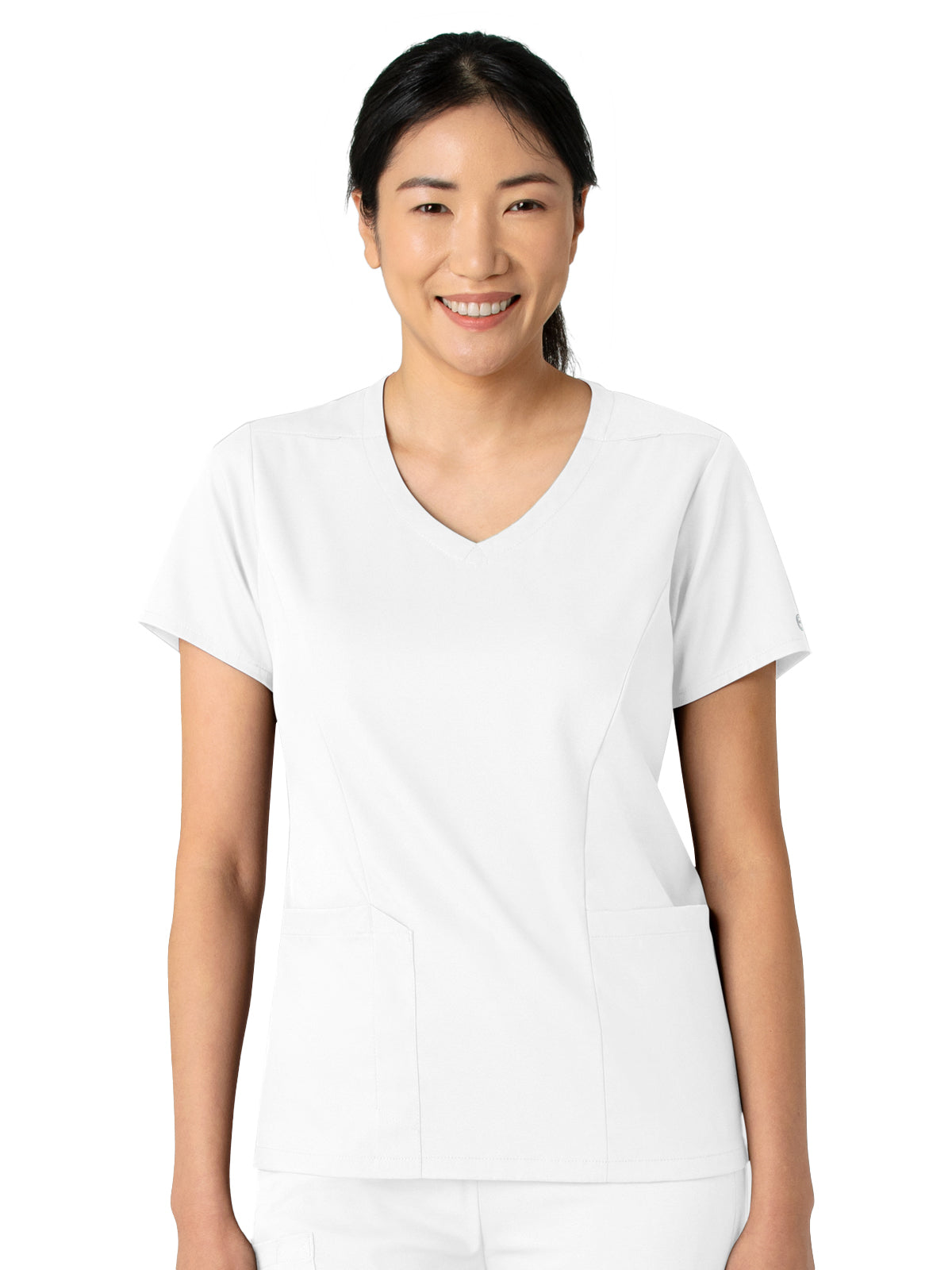 Women's 2-Pocket V-Neck Top