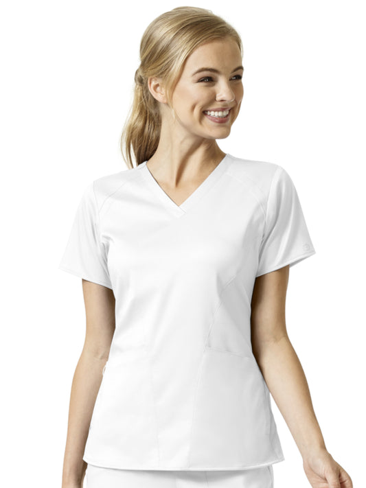 Women's 4 Pocket V-Neck Top