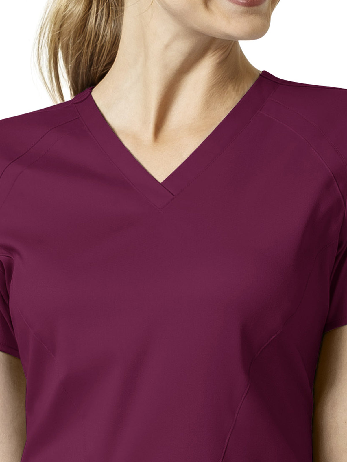 Women's 4 Pocket V-Neck Top