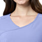 Women's Four-Pocket Y-Neck Top