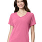 Women's Four-Pocket Y-Neck Top