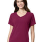 Women's Four-Pocket Y-Neck Top