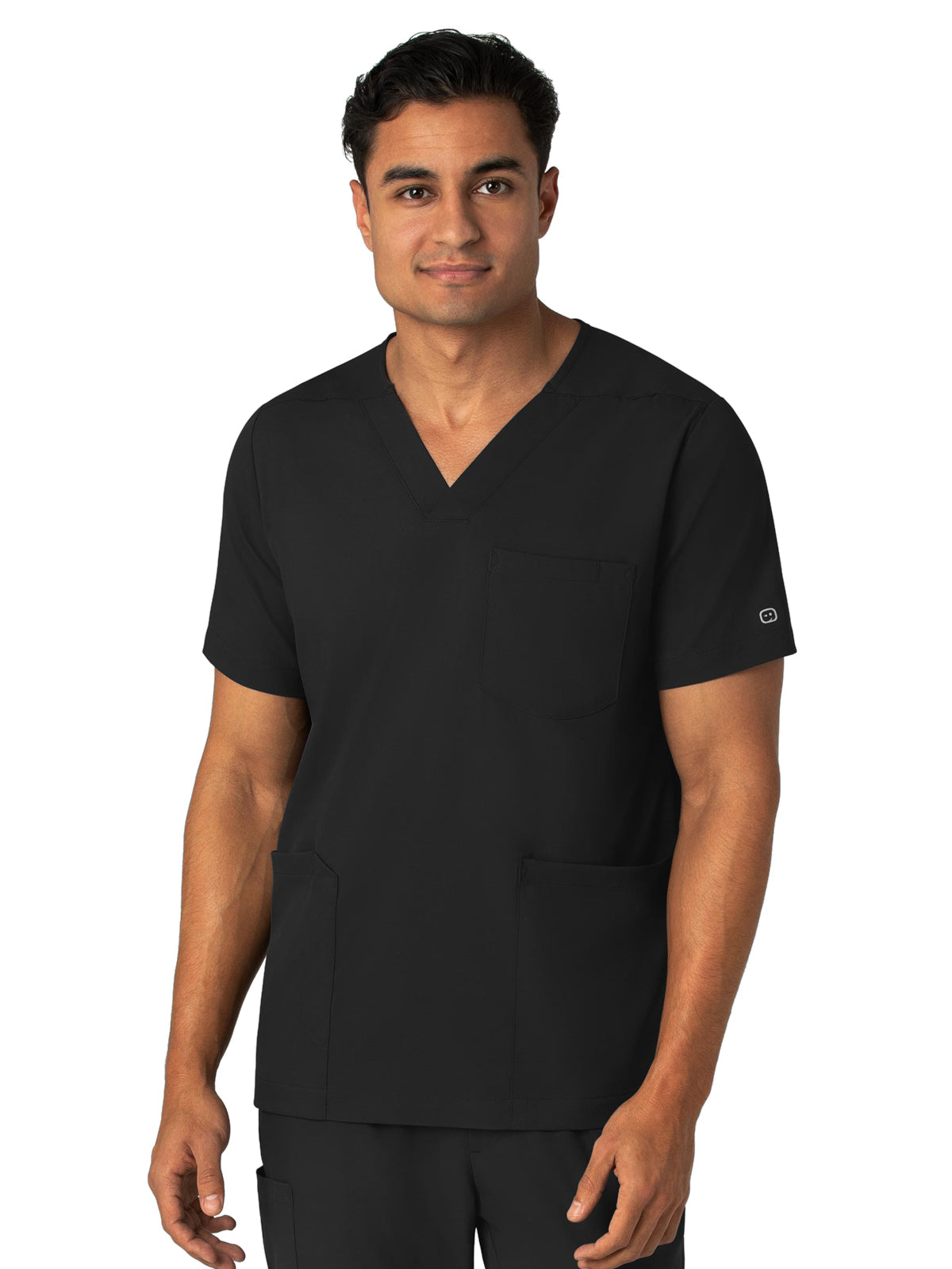 Men's Four-Pocket V-Neck Top