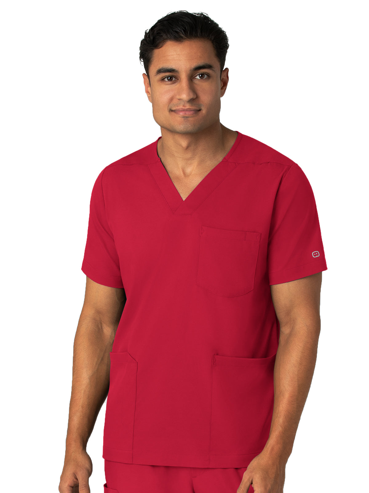 Men's Four-Pocket V-Neck Top