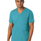 Men's Four-Pocket V-Neck Top