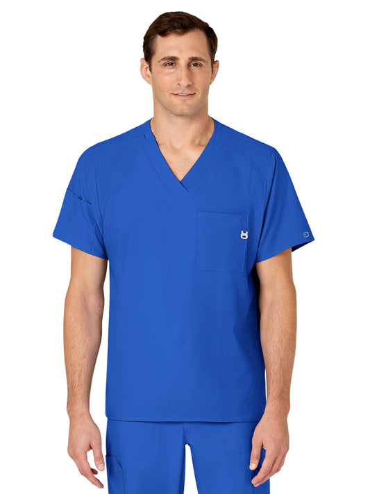 Men's Six-Pocket V-Neck Top