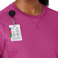 Women's Two-Pocket Flex-n-Reach Crew Neck Top