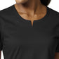 Women's 4 Pocket Notch Neck Top