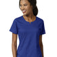 Women's 4 Pocket Notch Neck Top