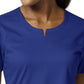 Women's 4 Pocket Notch Neck Top