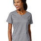 Women's 4 Pocket Notch Neck Top