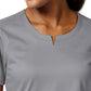 Women's 4 Pocket Notch Neck Top