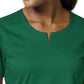 Women's 4 Pocket Notch Neck Top