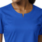 Women's 4 Pocket Notch Neck Top