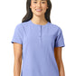 Women's One-Pocket Mandarin Collar Tuck-In Top