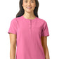 Women's One-Pocket Mandarin Collar Tuck-In Top