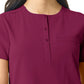 Women's One-Pocket Mandarin Collar Tuck-In Top