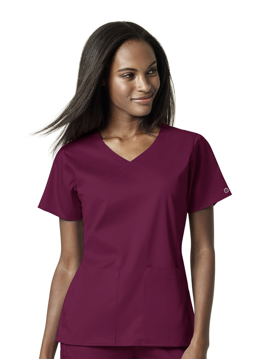 Women's 4 Pocket Wrap Top