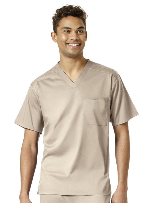 Men's Two-Pocket V-Neck Top